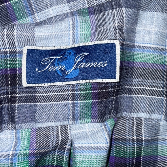 Tom James Long Sleeve Button Down custom made for Mike McGlone RN 85949 - Picture 6 of 10